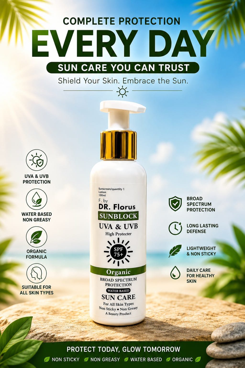 sunblock Sun Block UVA & UVB